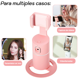 Estabilizador para celular con seguimiento facial